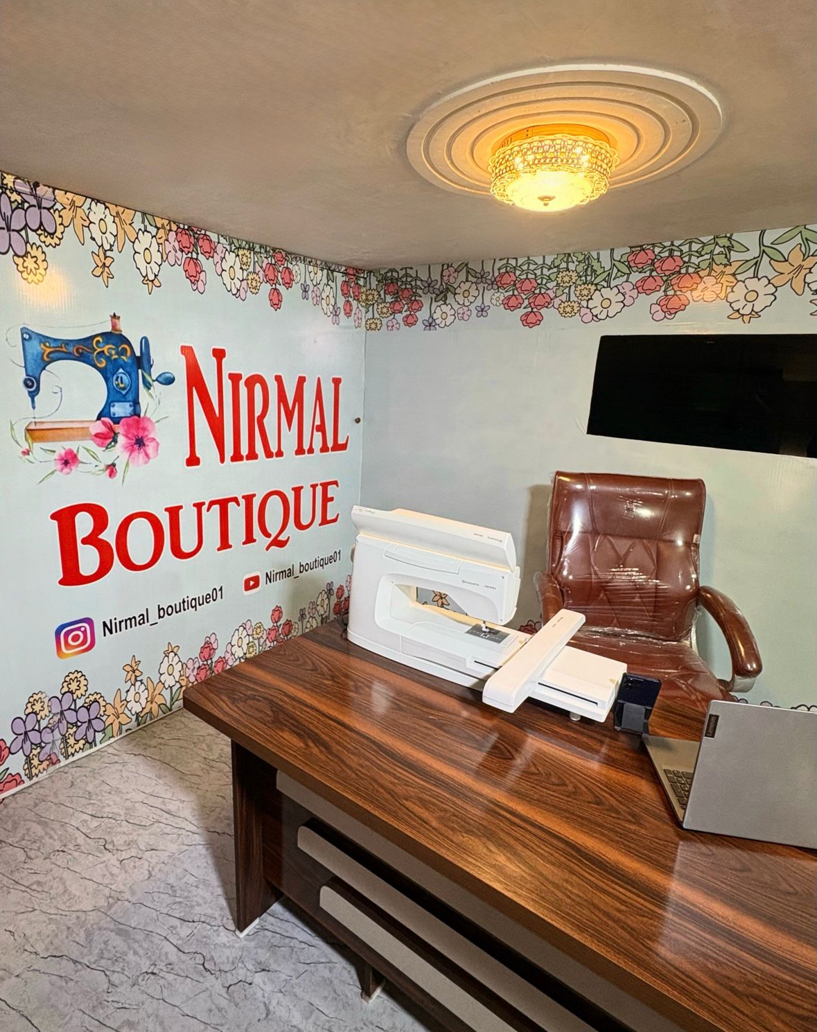Home Occasion wear outfits available on rent at Nirmal Boutique, Sri Muktsar Sahib
